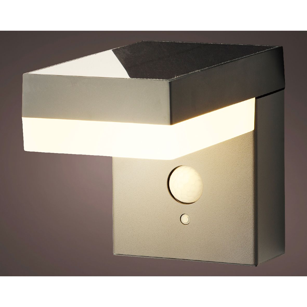 Applique solare in acciaio