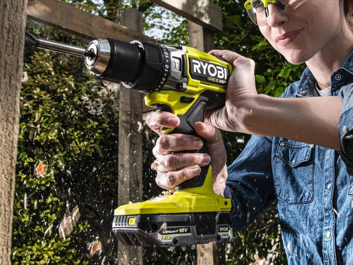 Trapano Avvitatore a Percussione Brushless Ryobi 18V ONE+ HP Solo Corpo