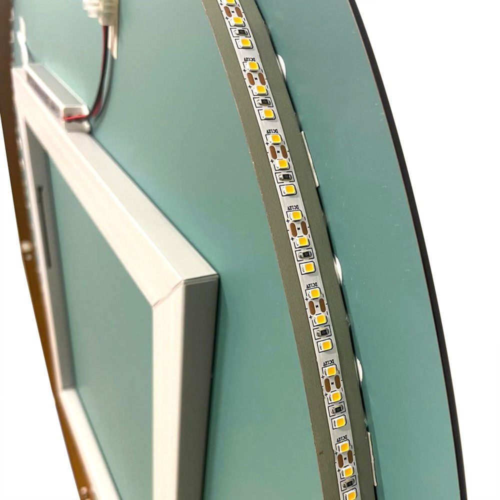 Specchio da bagno ovale retroilluminato reversibile OLIVIA 5