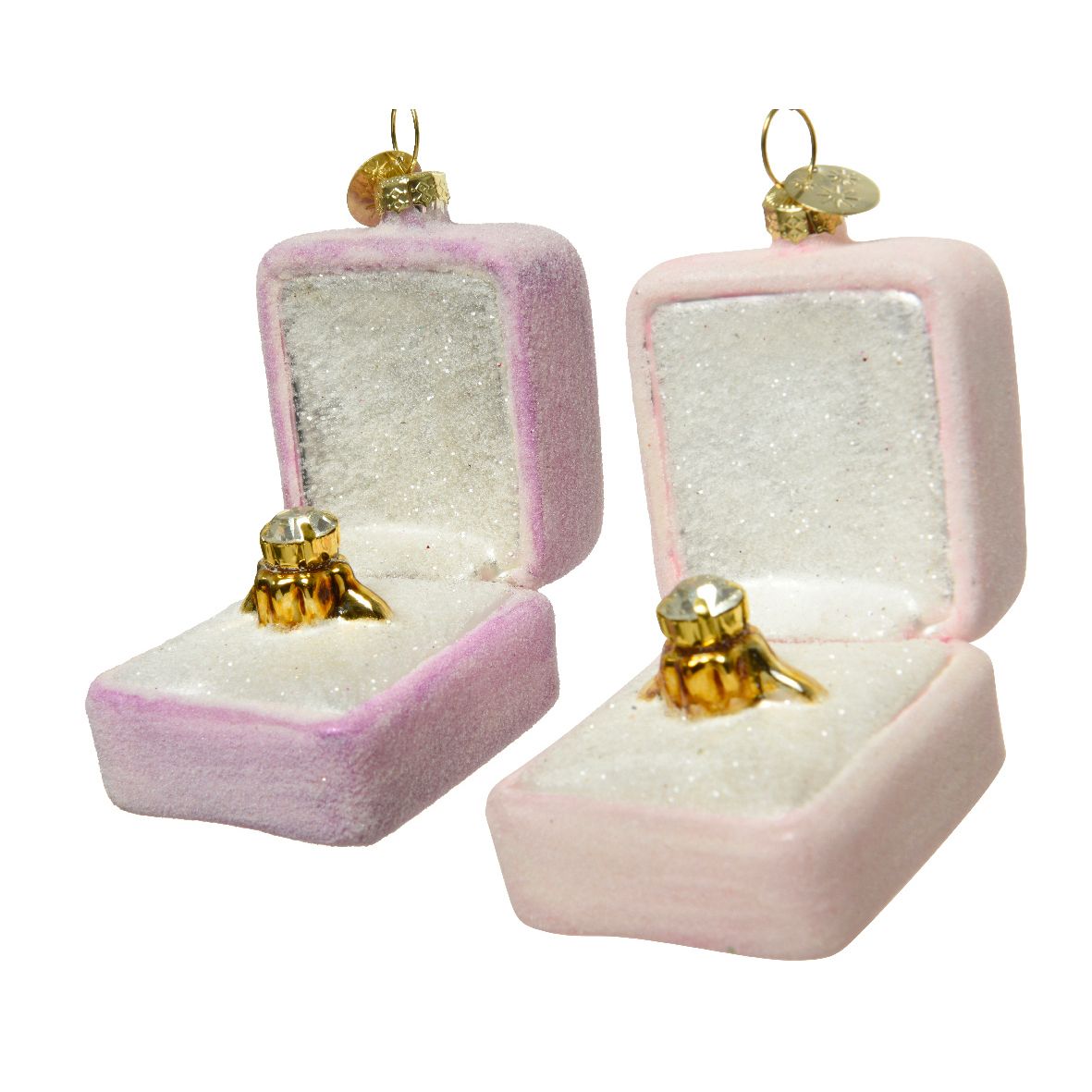 Addobbo scatola con anello Kaemingk