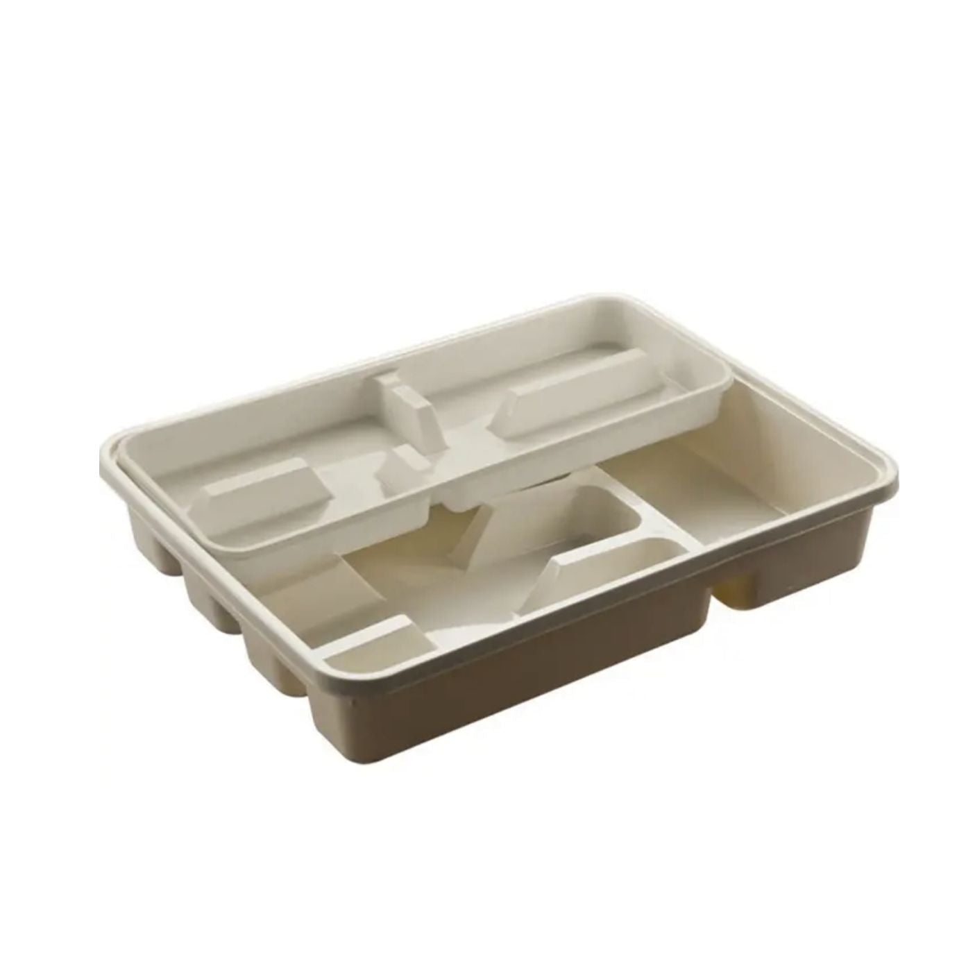 Portaposate in plastica con inserto scorrevole