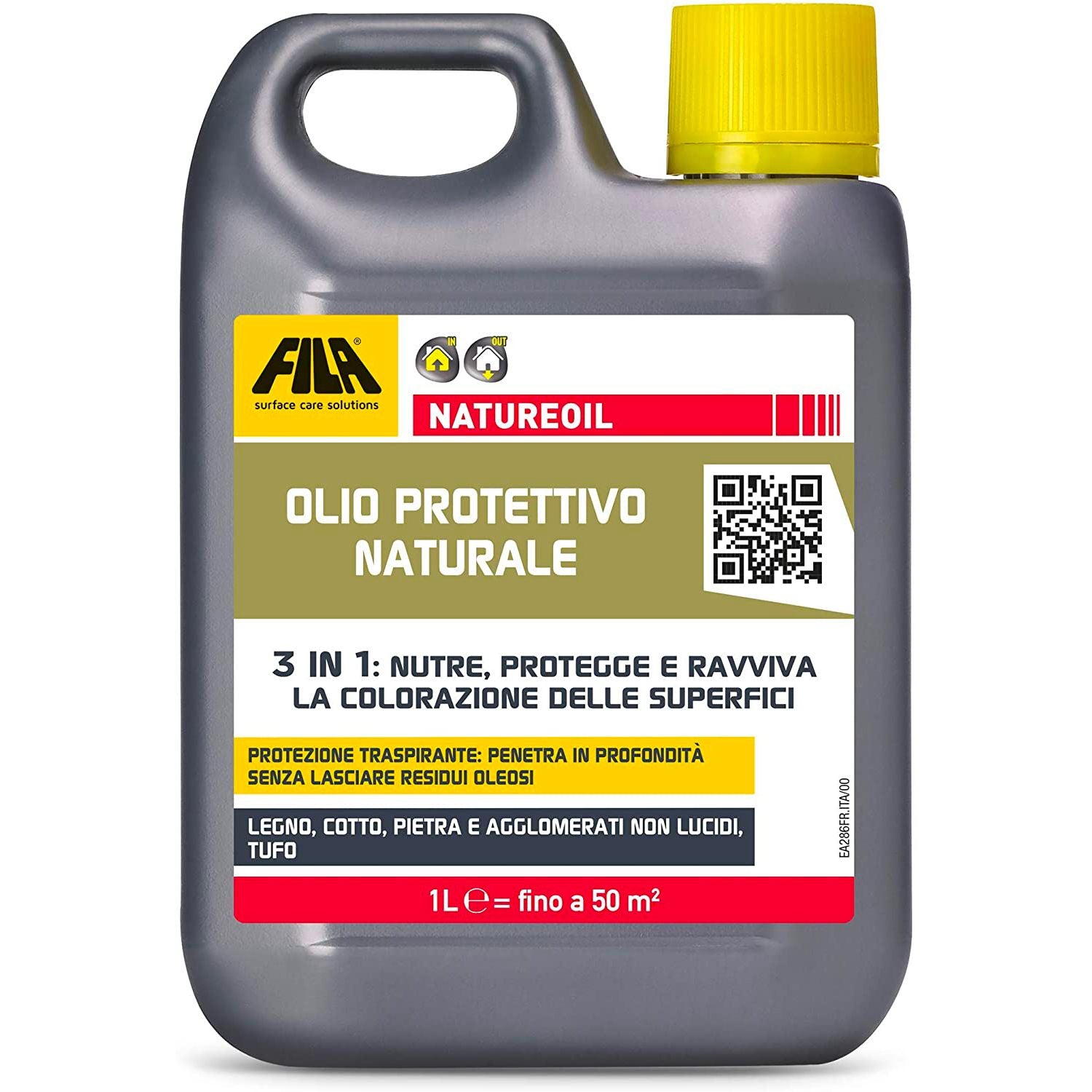 Olio protettivo Nature oil Fila per legno 1LT