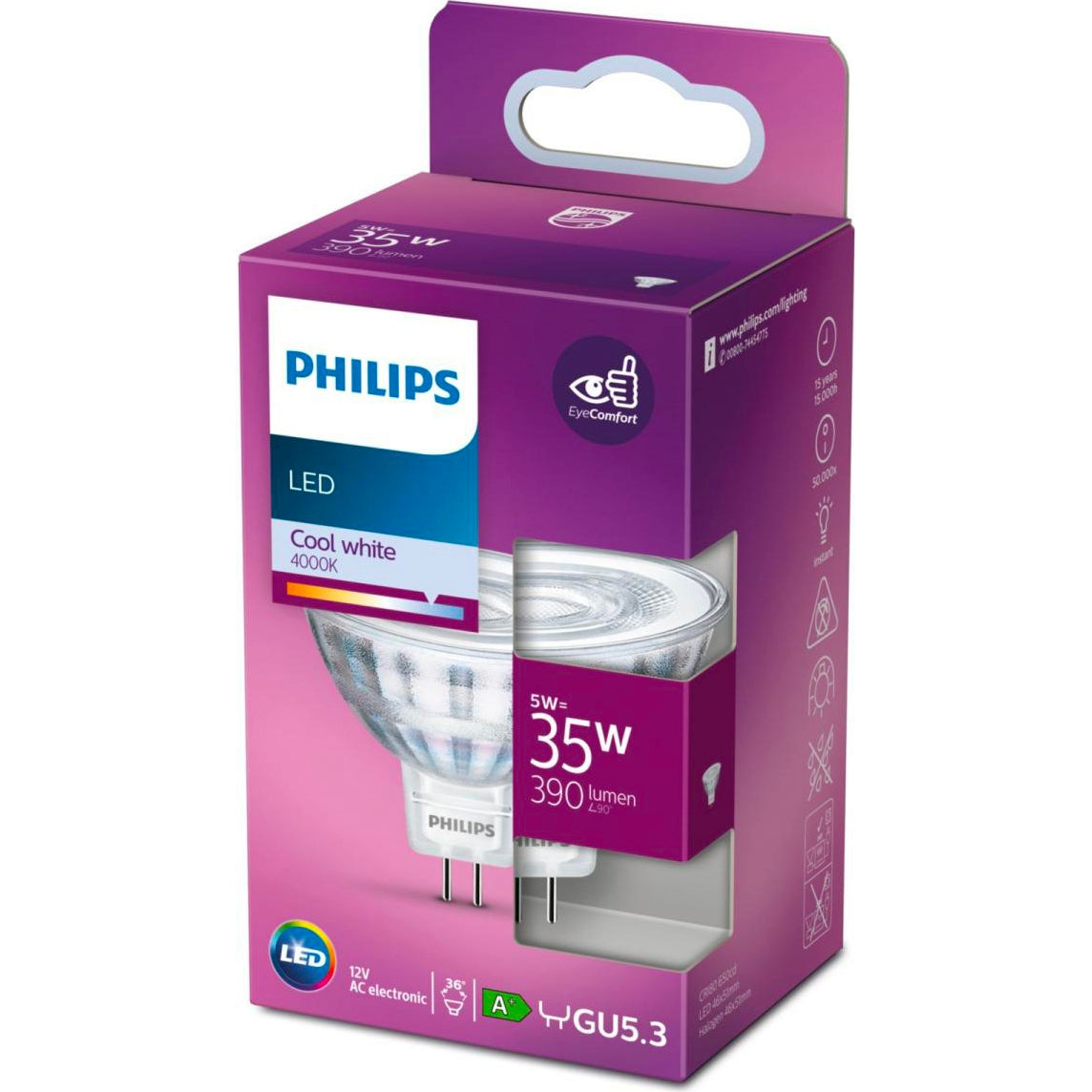 Lampadina LED Philips MR16 35W