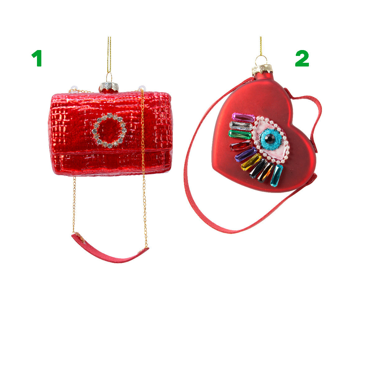 Pendagli borsetta rossa