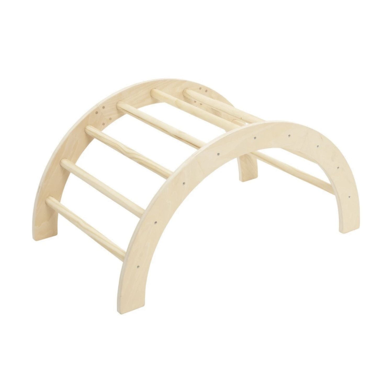 Arco di arrampicata in legno per bambini