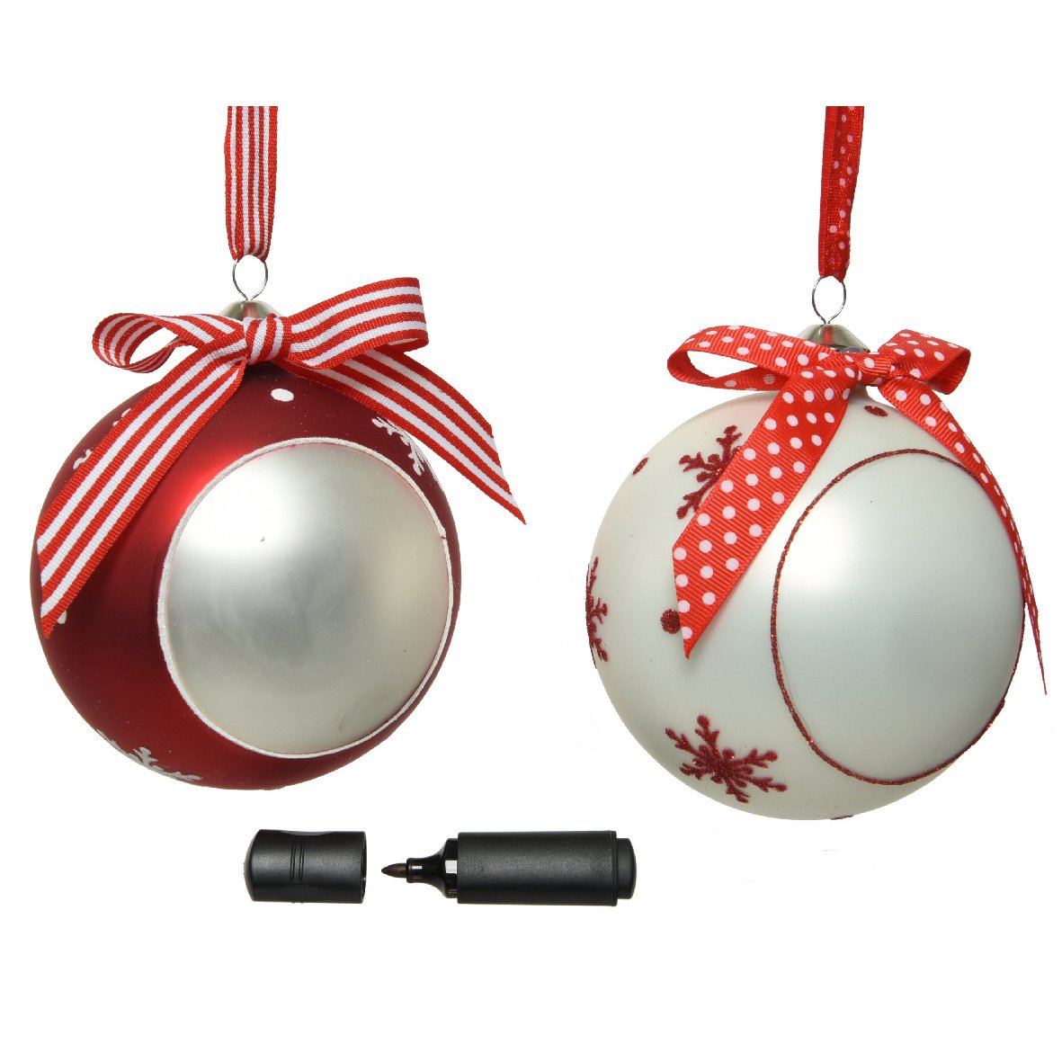 Pallina personalizzabile con pennarello Kaemingk