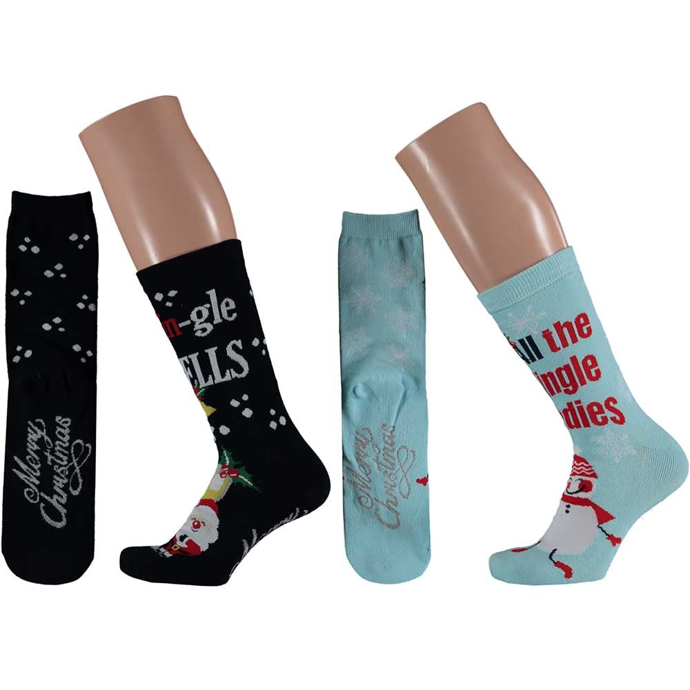 Calzini X-mas natalizi Donna Taglia 36-41 4