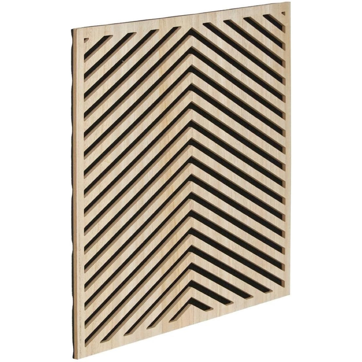 Pannello Decorativo da Parete Eileen 58x58cm - Motivo a Scacchiera