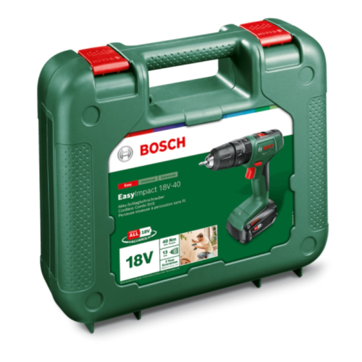 Trapano avvitatore a batteria Bosch Easyimpact 18V 3