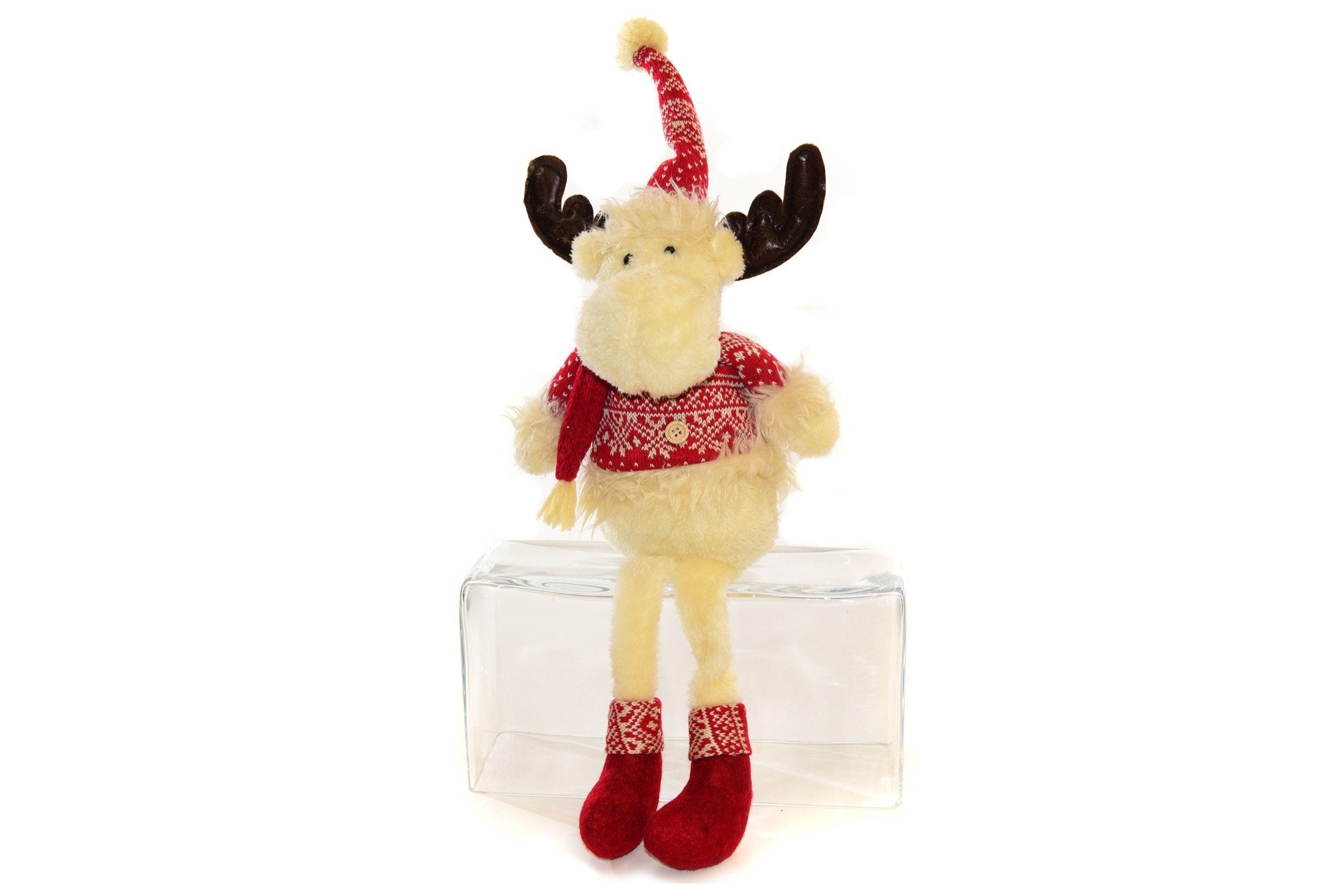 Renna polar express con gambe lunghe