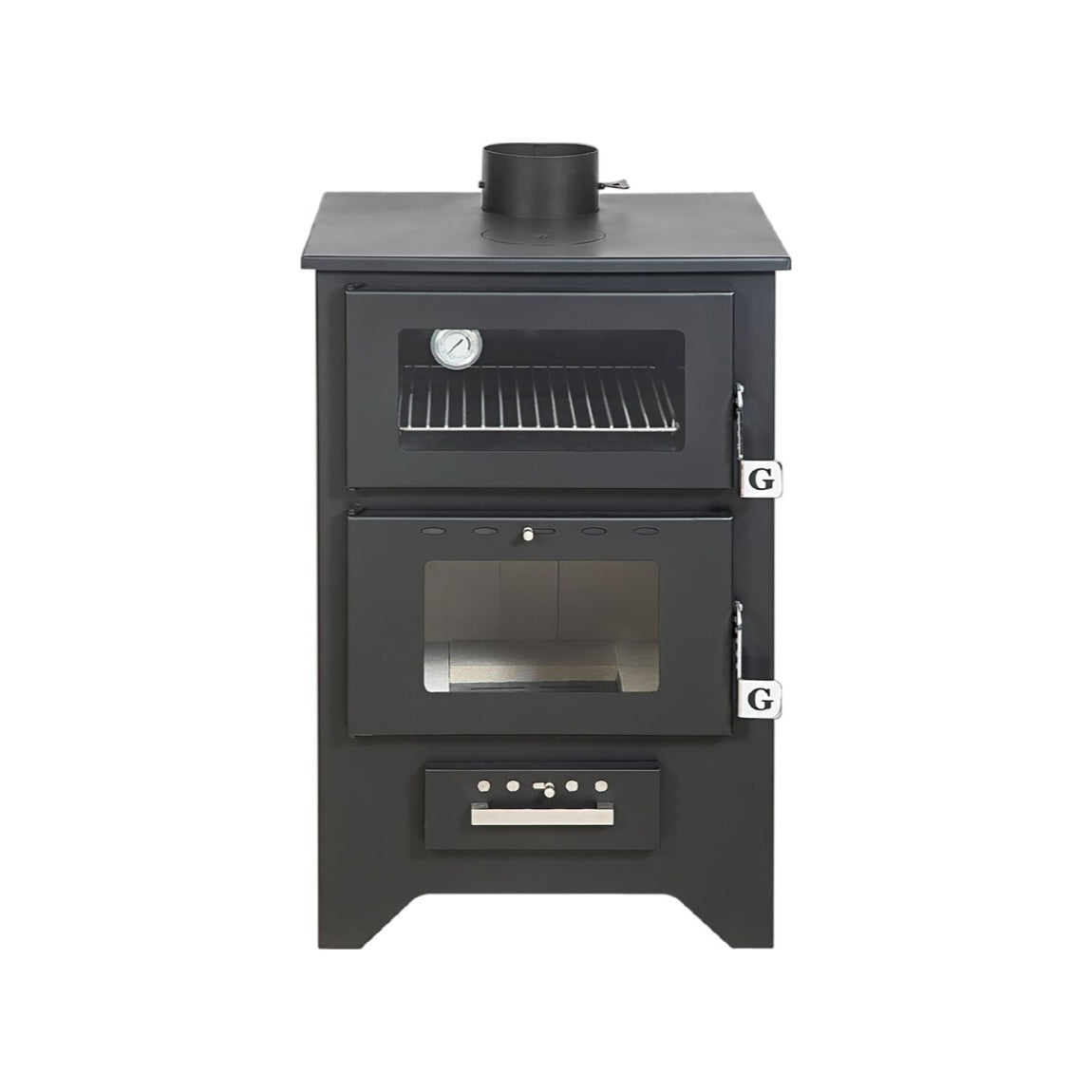 STUFA A LEGNA CON FORNO SILVIA