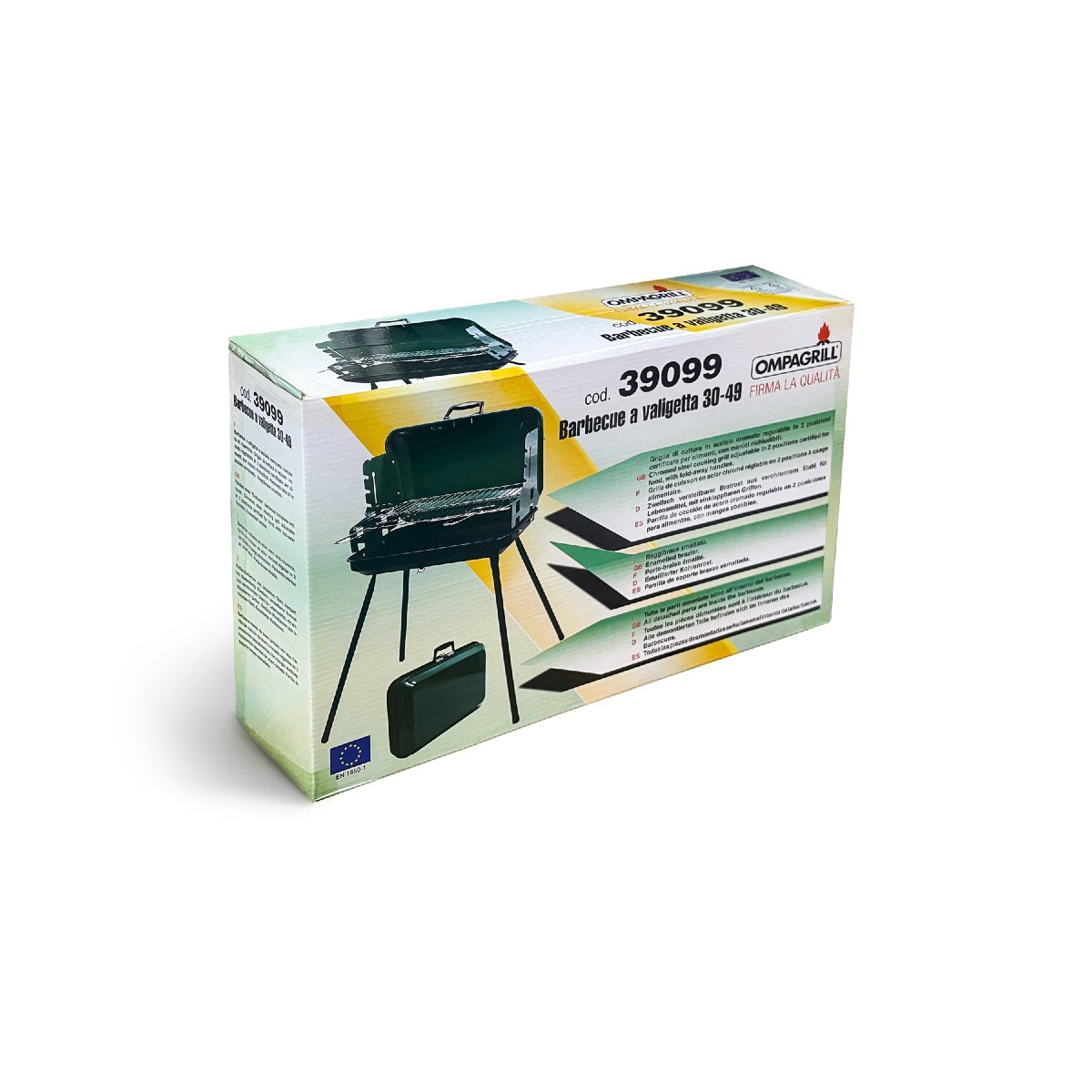 Barbecue a Carbone - Valigetta Portatile 4