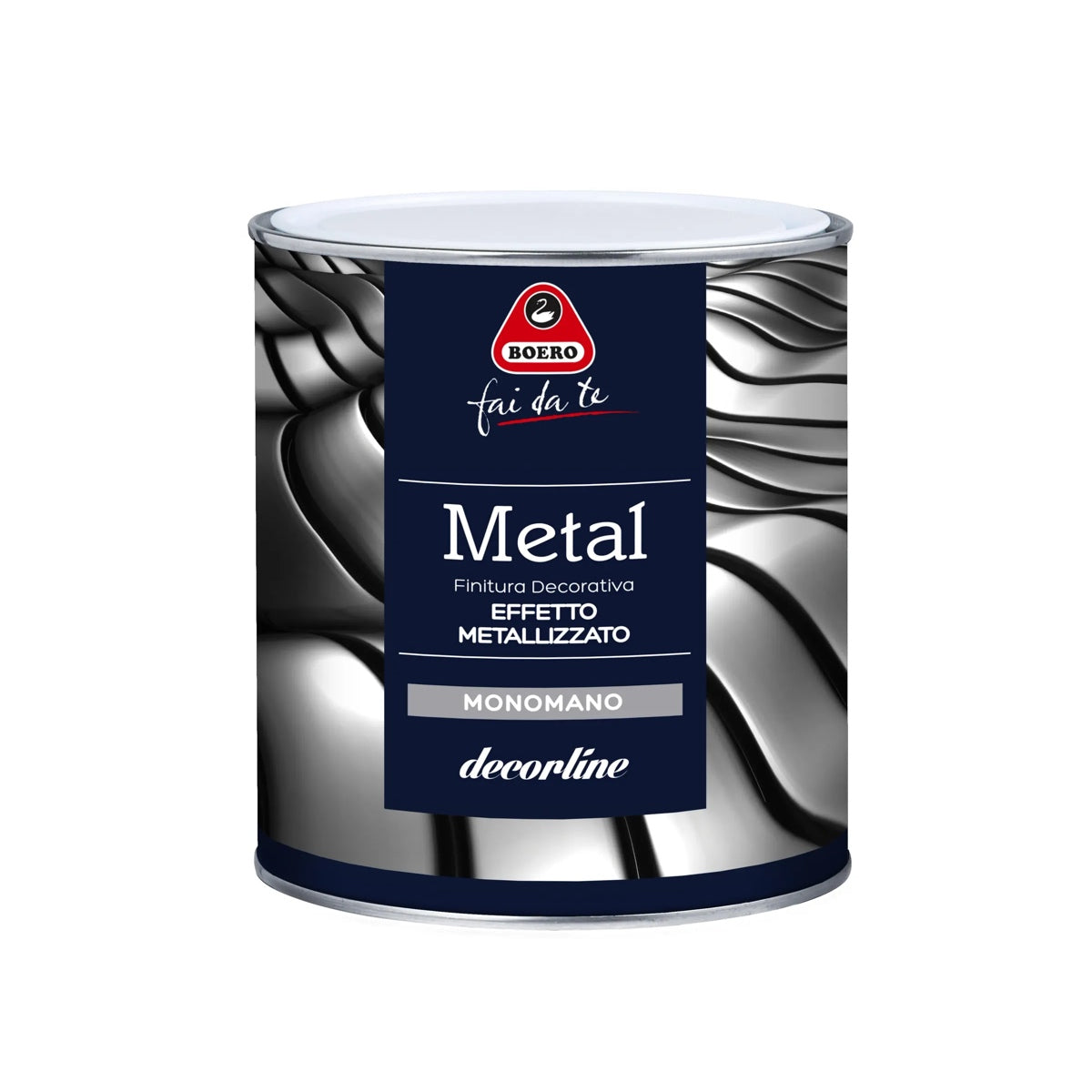 Pittura Decorativa Boero Metal Effetto Metallizzato 1 L 1