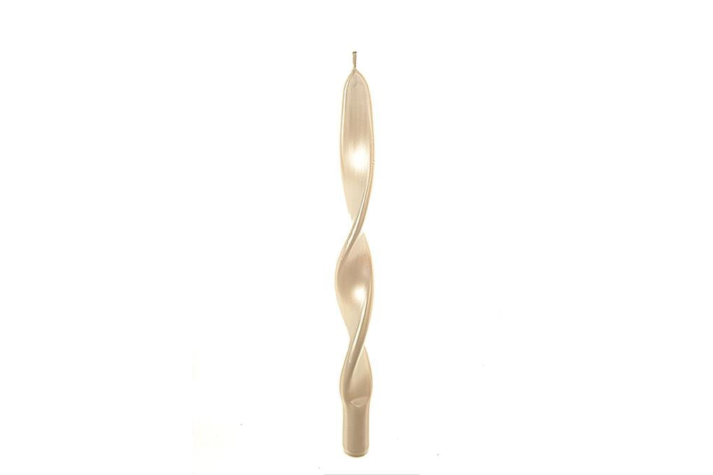 Candela fiamma lucid colore madreperla