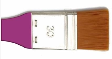 PENNELLO SINTETICO PIATTO TO.DO 30 MM