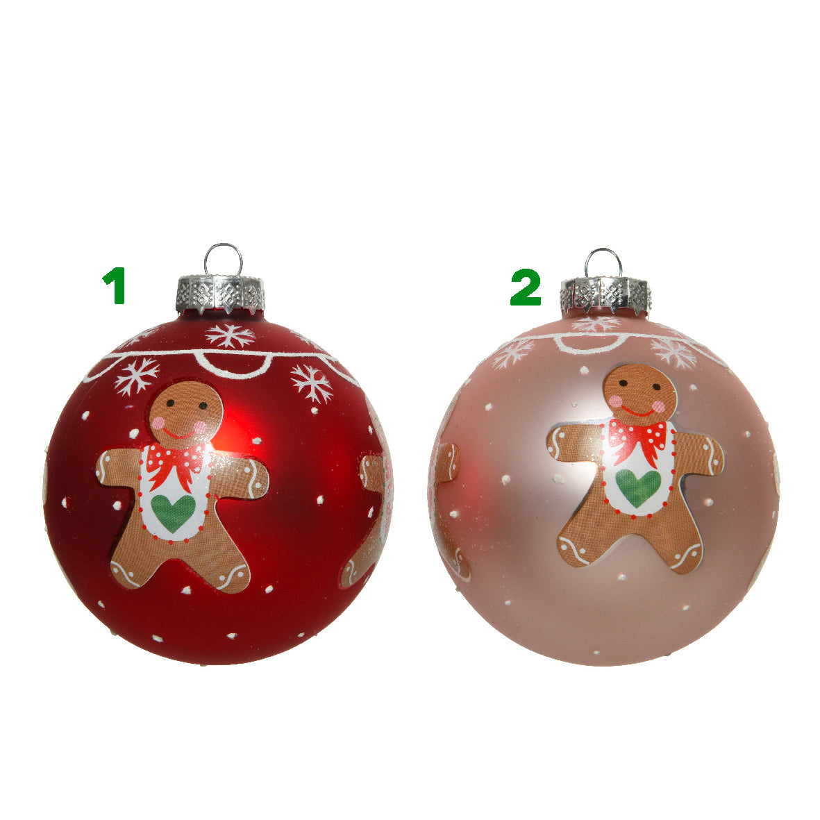 Palla omino pan di zenzero 8 cm