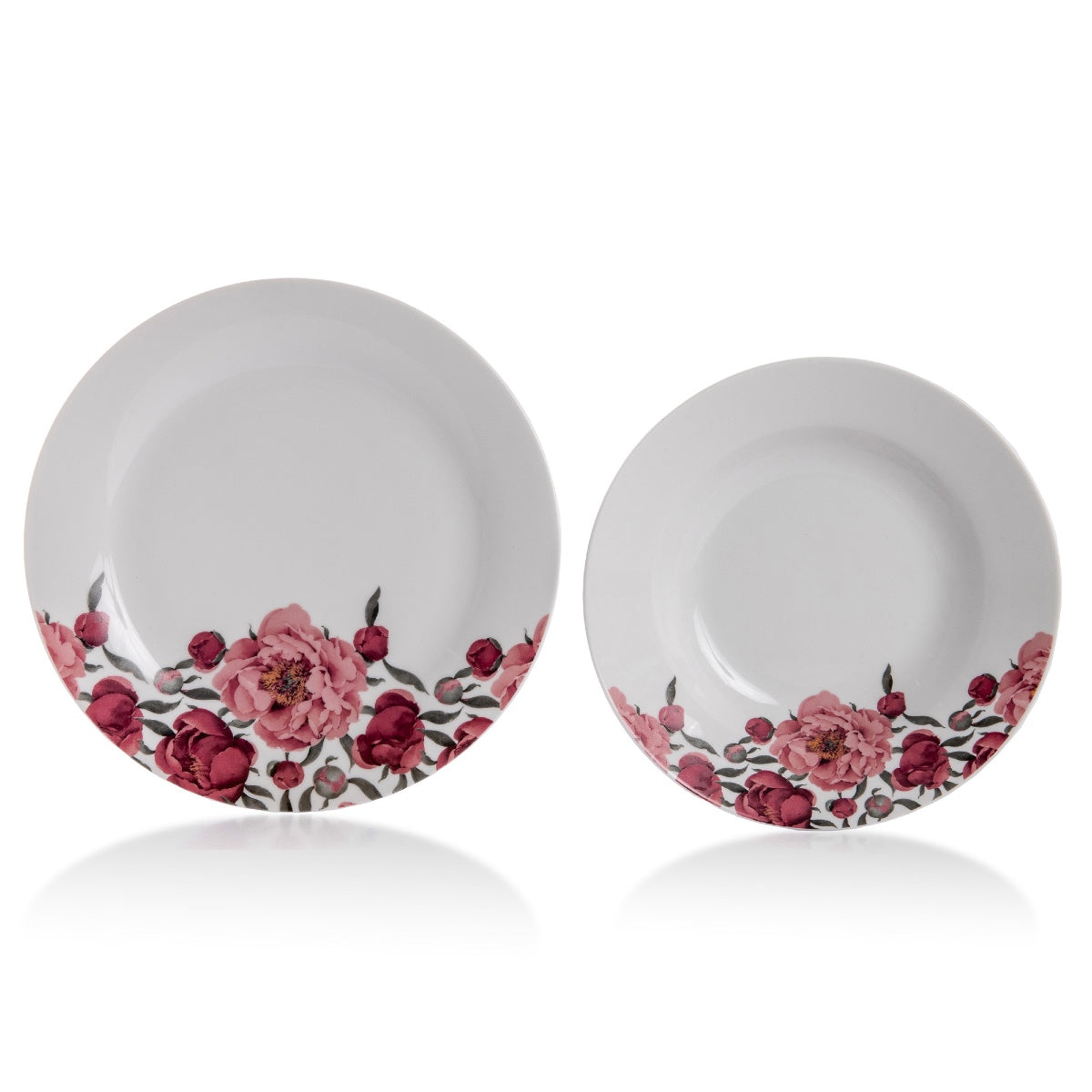 Set di piatti 12 pezzi Flower