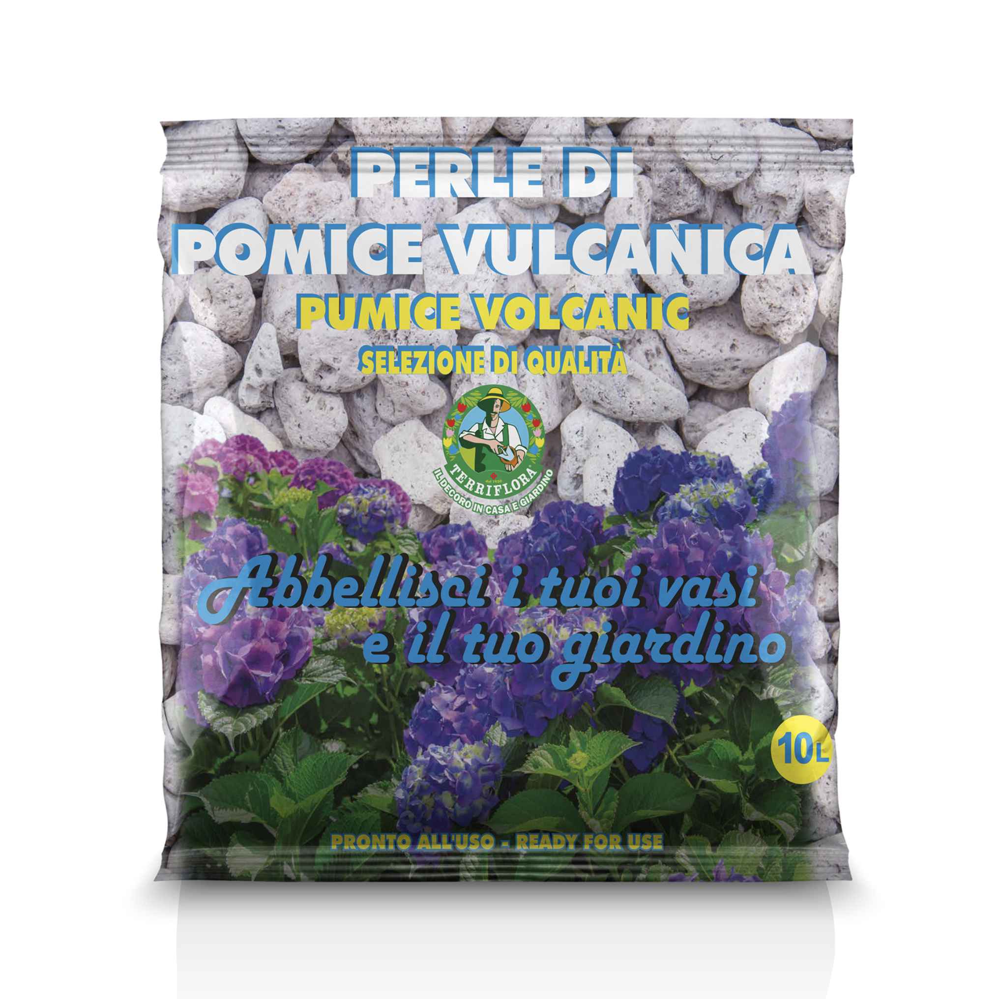 Perle di pomice vulcanica