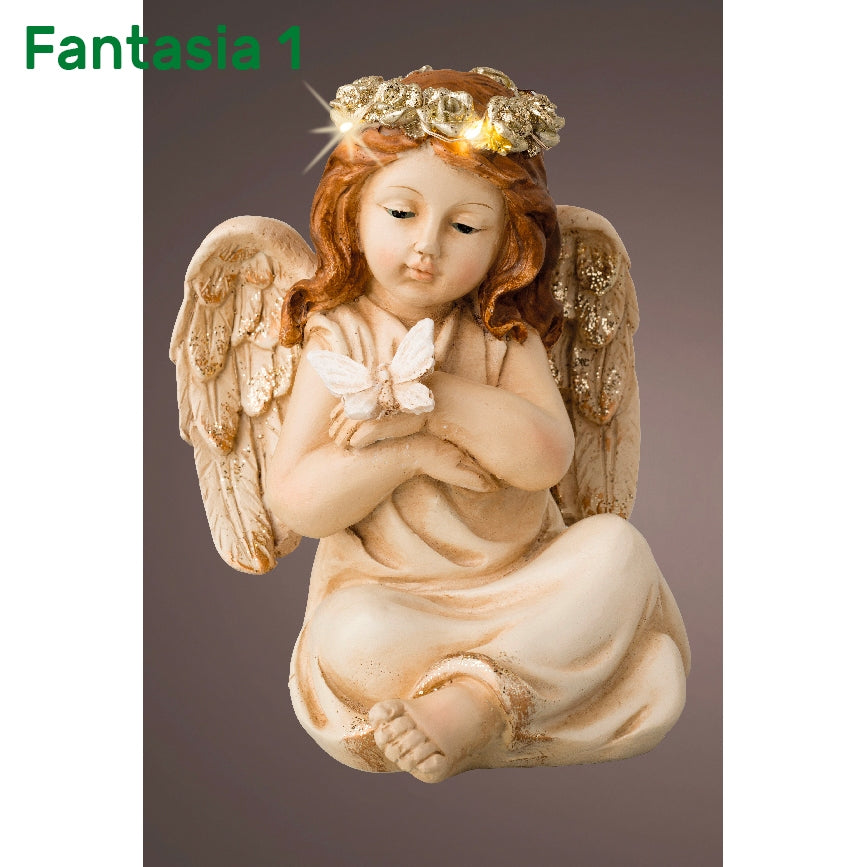 Angelo a LED Kaemingk 12x13x15 cm