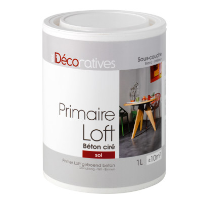 FONDO LOFT PER SUOLO COLORE BIANCO DA 1 LITRO