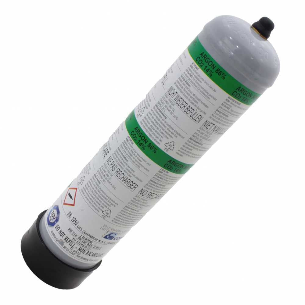 Bombola a gas non ricaricabile Argon Awelco