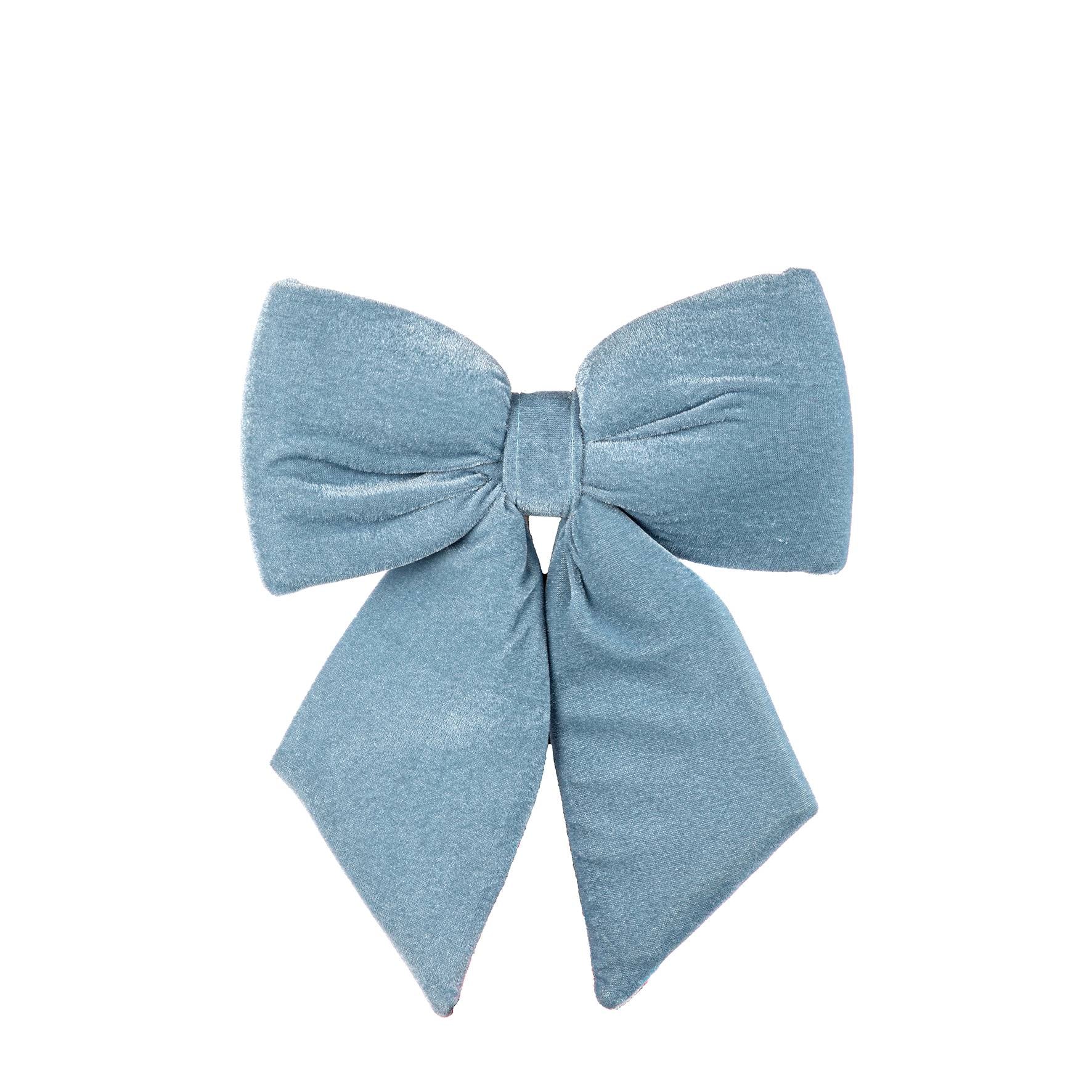 Fiocco velluto natalizio 24x16 cm