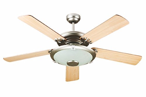 VENTILATORE DA SOFFITTO 5 PALE IN LEGNO