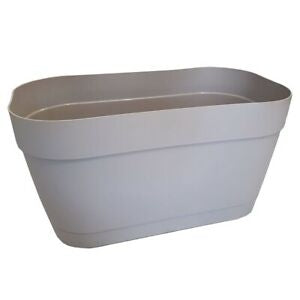 Vaso Orlando Ovale 45 cm tortora