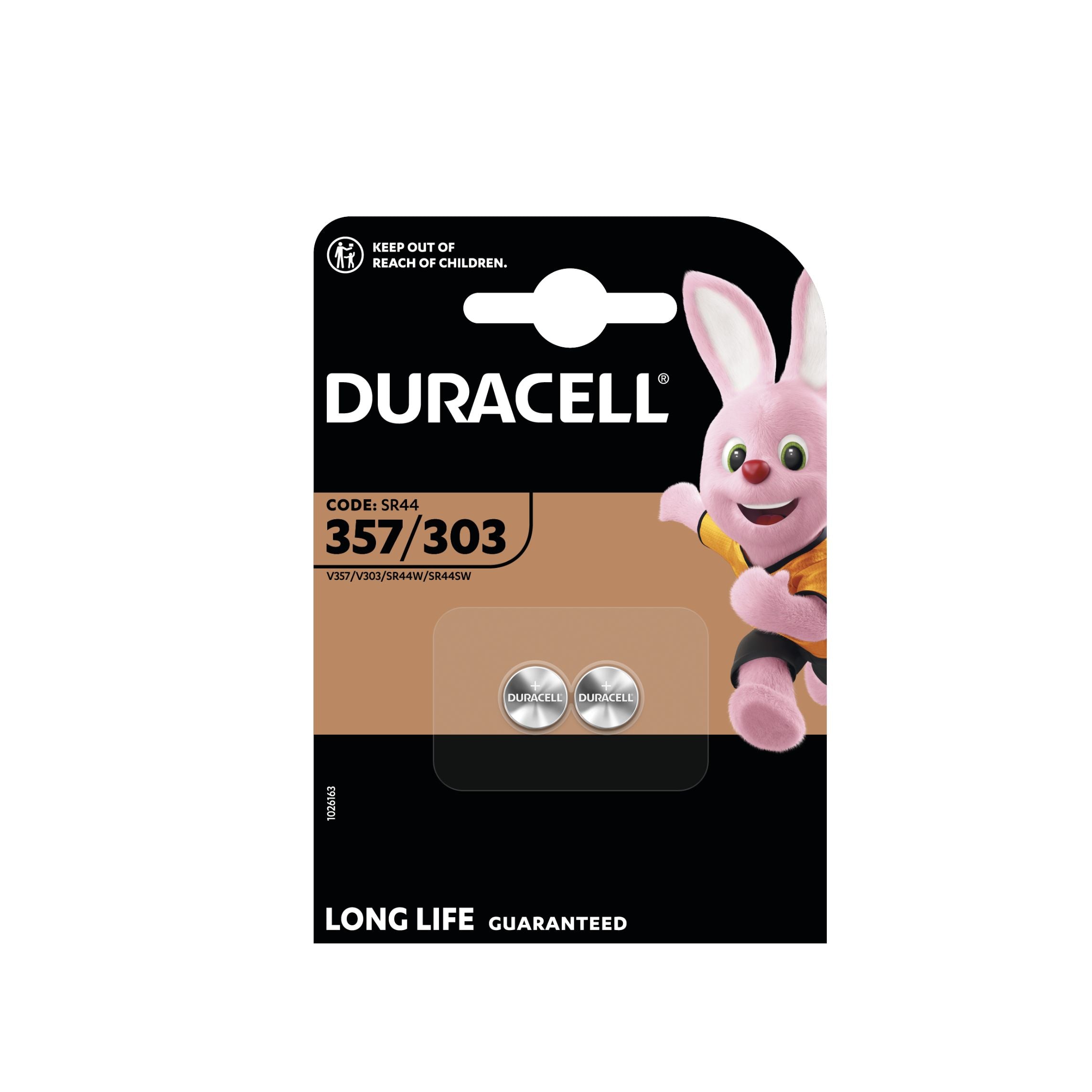 Duracell Batteria Pila SR44 DU51 2Pz