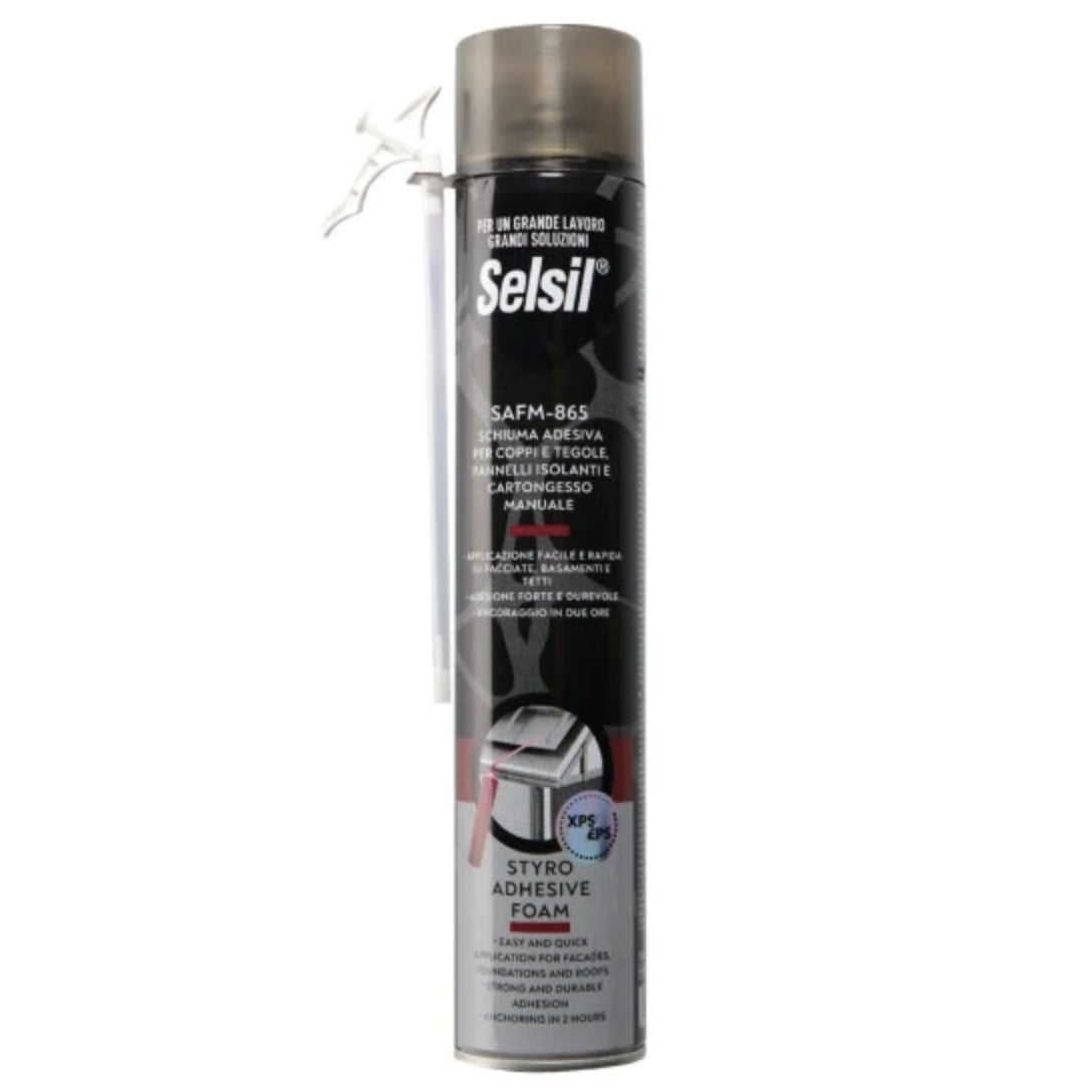 Schiuma poliuretanica 750ml per pistola