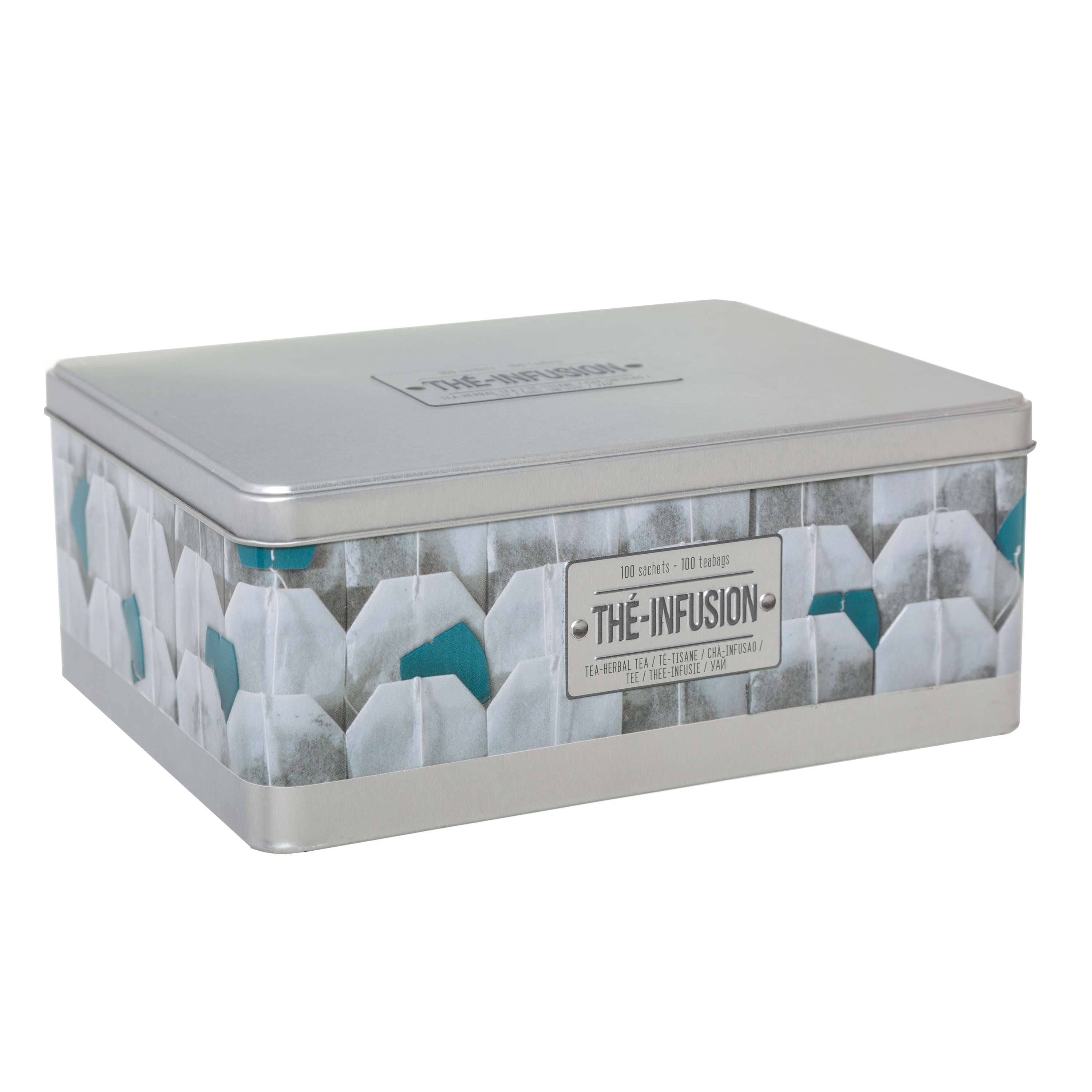 Contenitore per tisane rettangolare