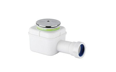 PILETTA SIFONATA ABS PER PIATTO DOCCIA D. 80 MM