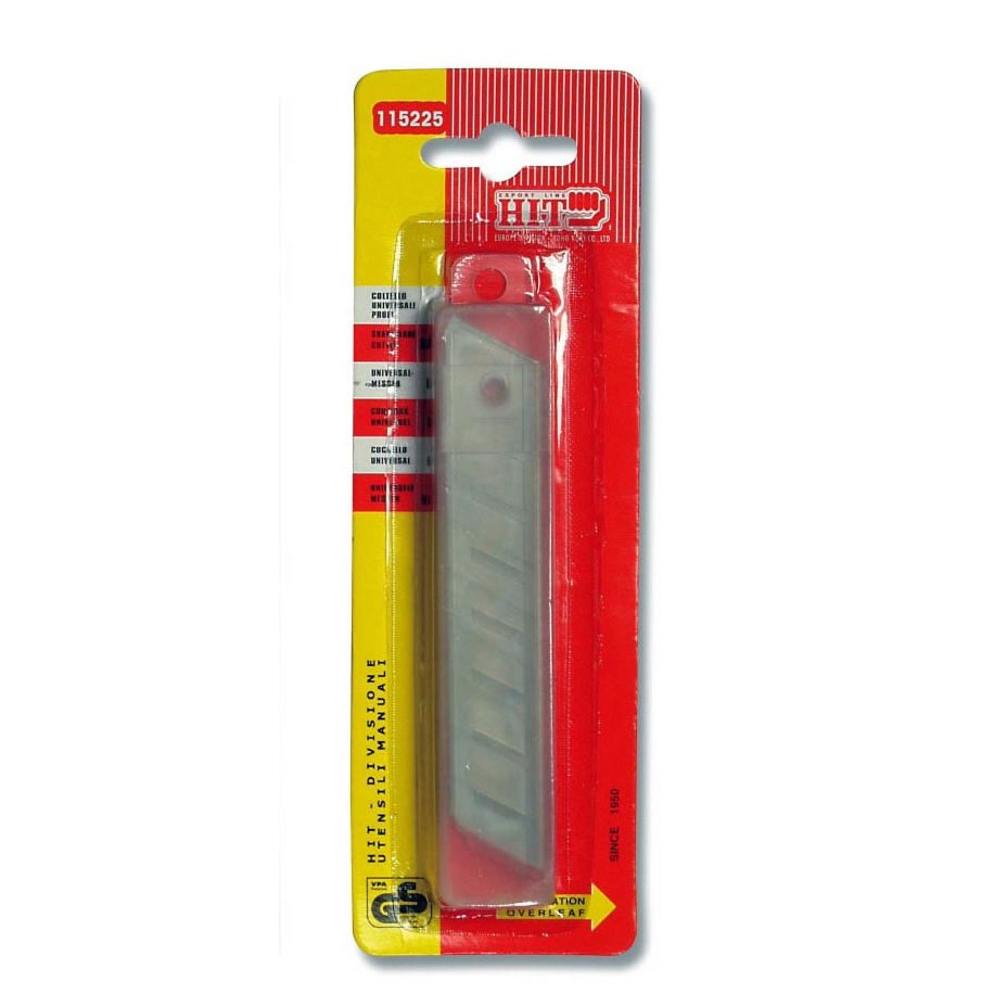 Set 10 lame a spezzare 18mm 1