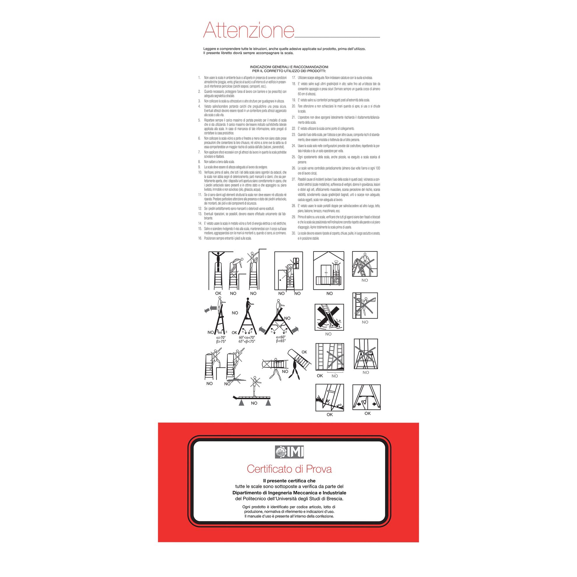 Scala Krimex in alluminio 8
