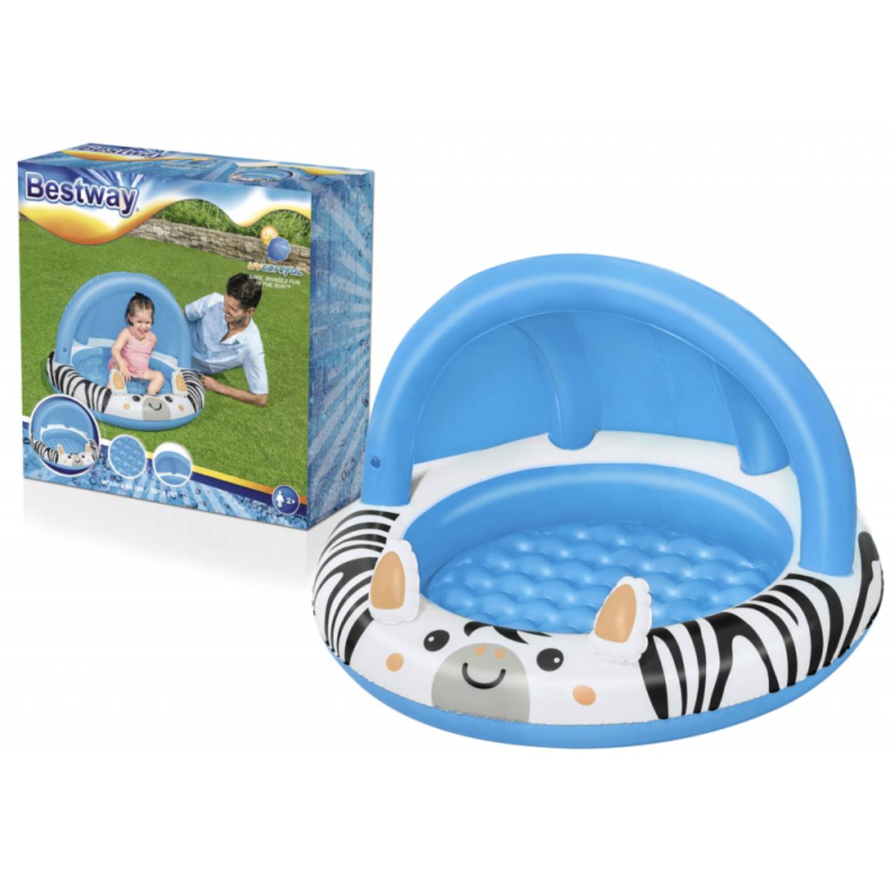 Piscinetta per bambini gonfiabile Safari Bestway