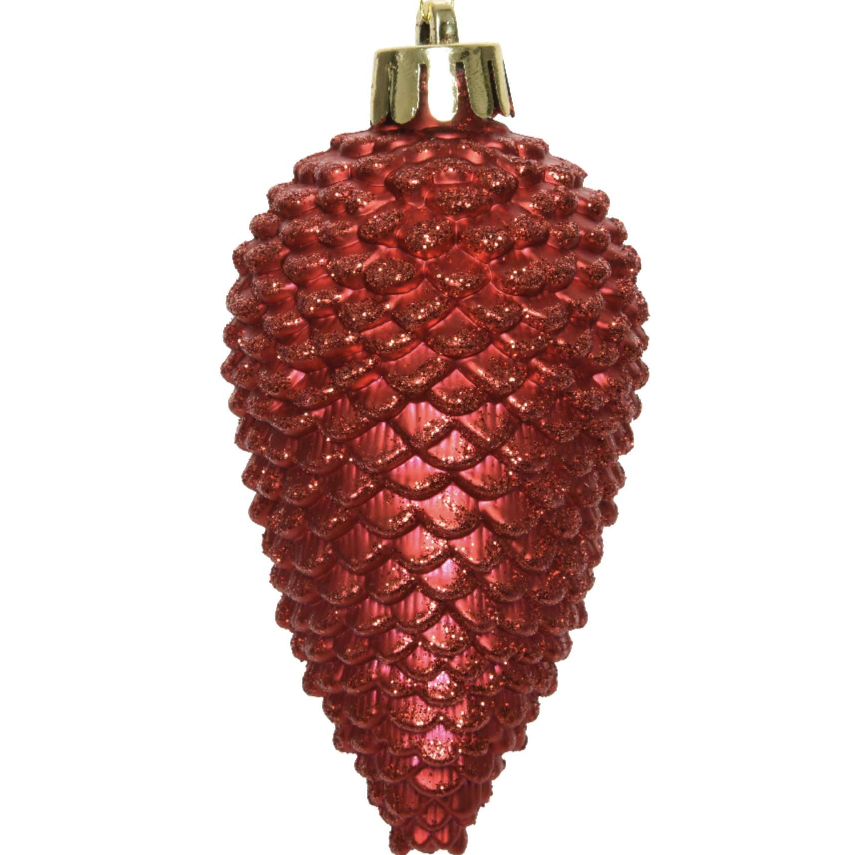 Set 6 pigne natalizie 8 cm 3