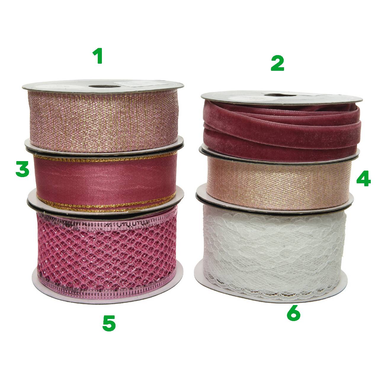 Nastro natalizio colorato