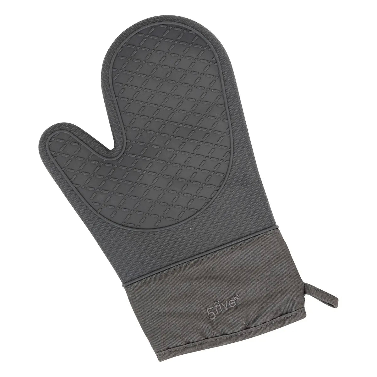 Guanto da forno in silicone e tessuto