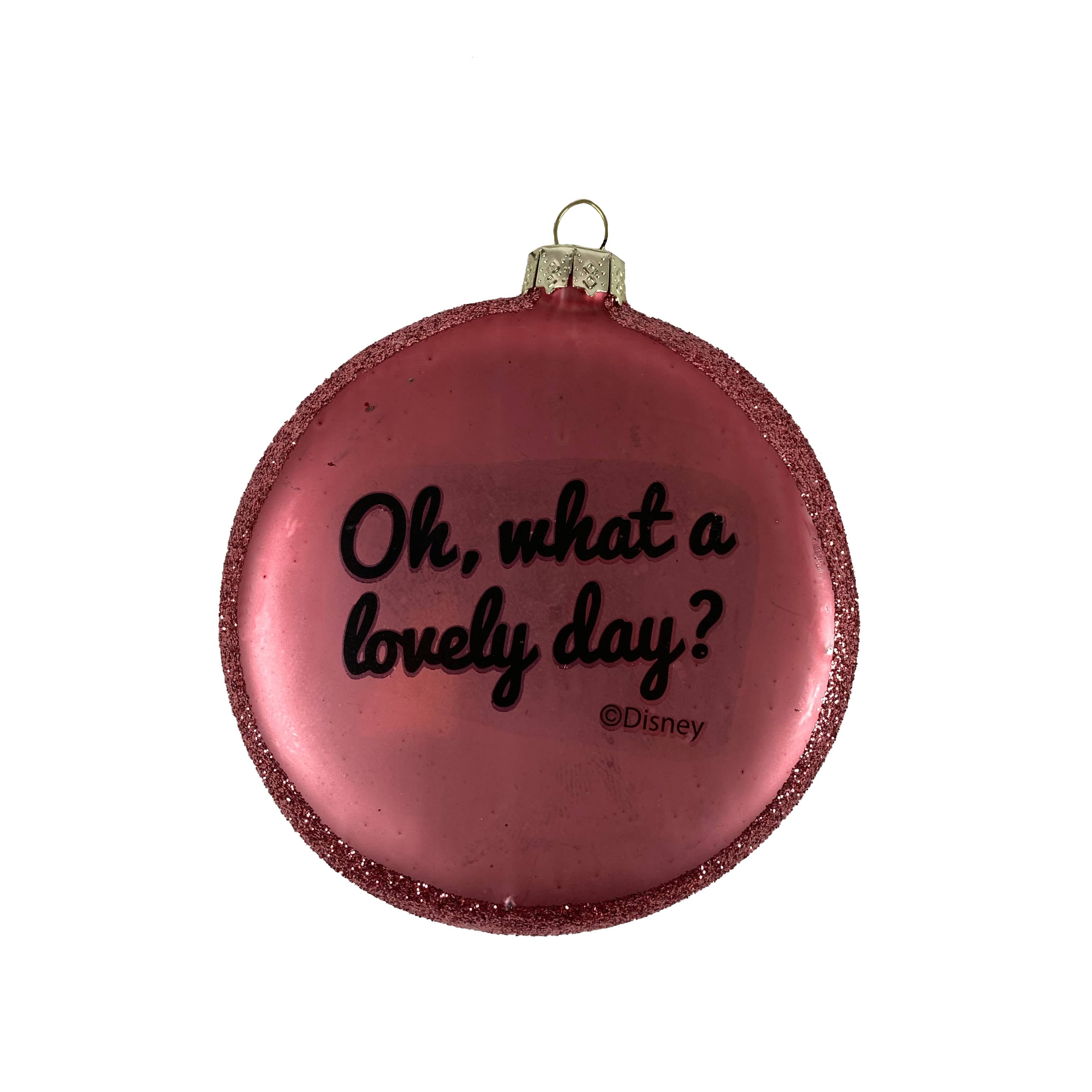 Addobbo disco in vetro Minnie