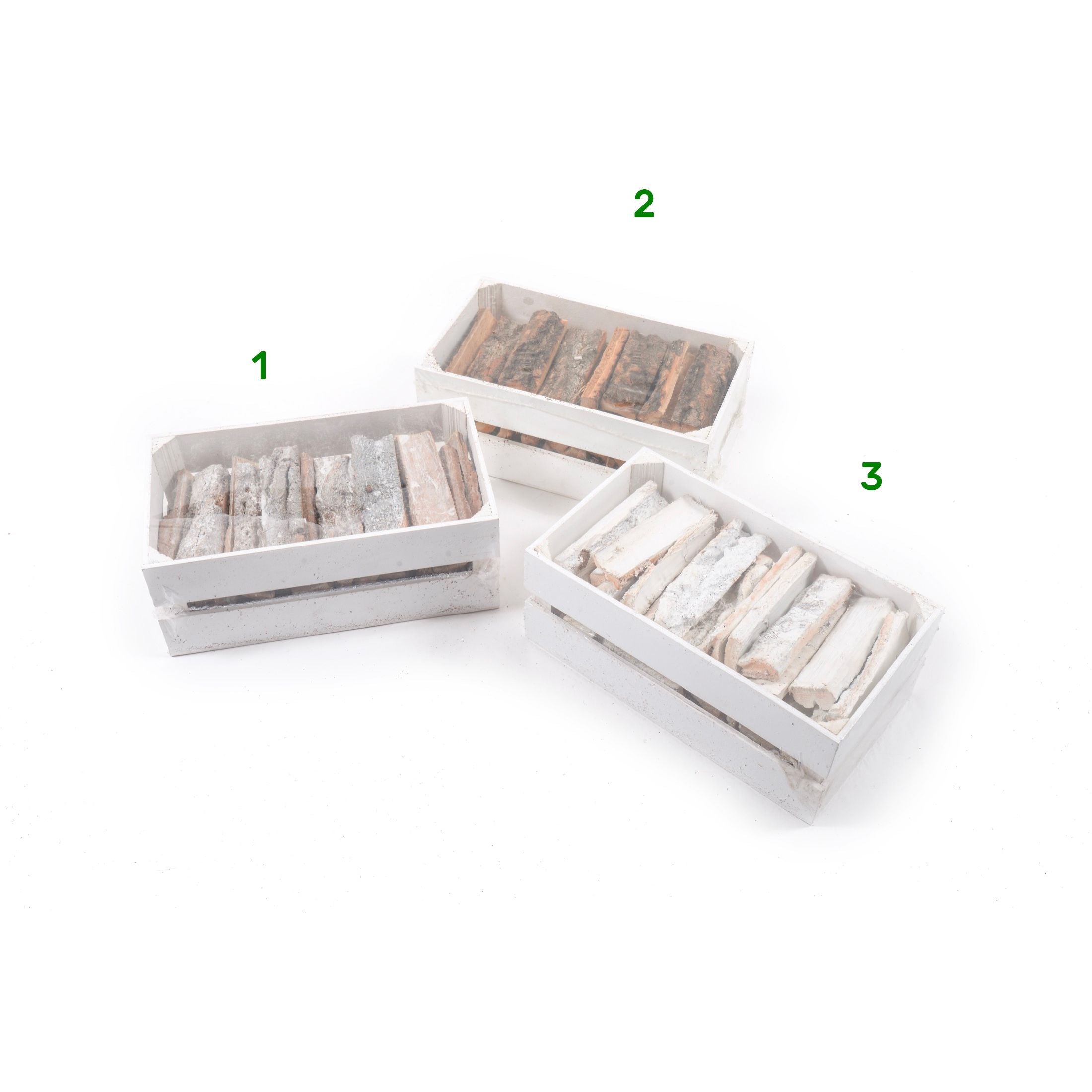 Cassetta in legno con corteccia Mercury