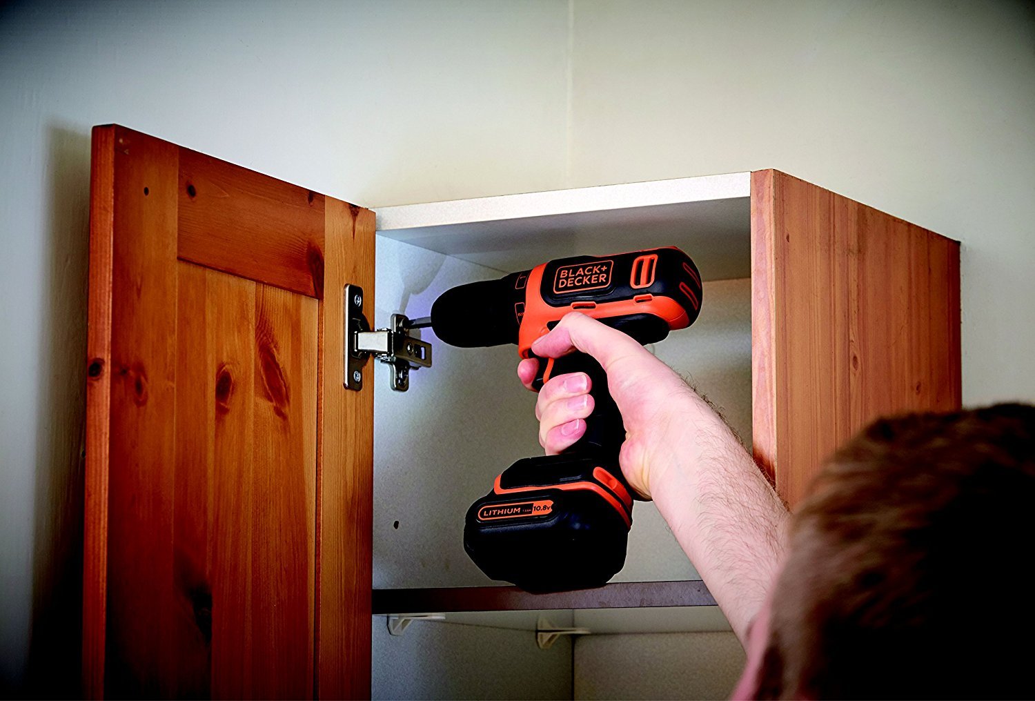 Black&Deckere trapano avvitatore compatto 10,8V 4