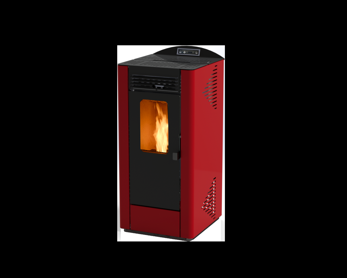 STUFA A PELLET BION 8.3 KW BORDEAUX