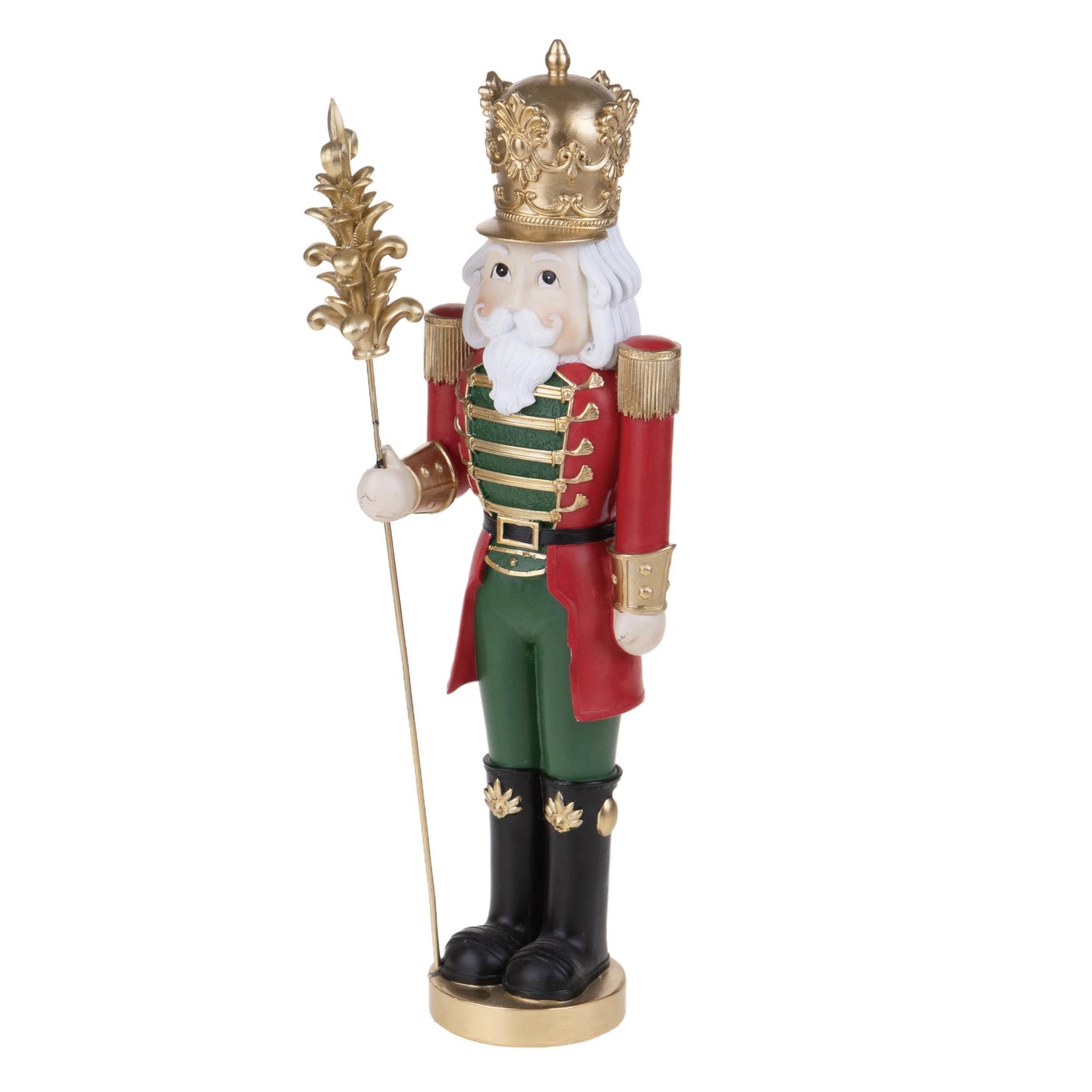 Schiaccianoci natalizio con lancia 39,5 cm