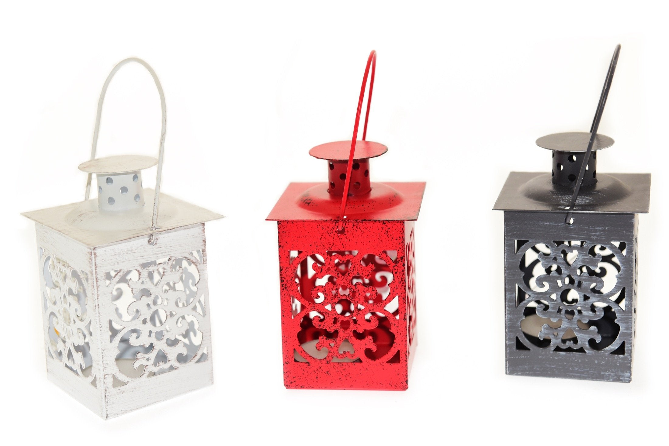 Lanterna natalizia con manico