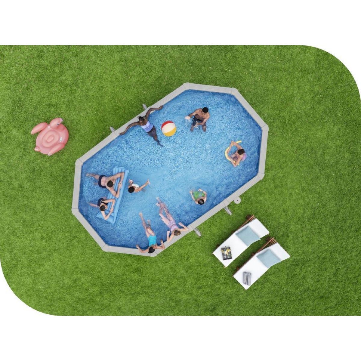 Piscina Ovale Fuori Terra