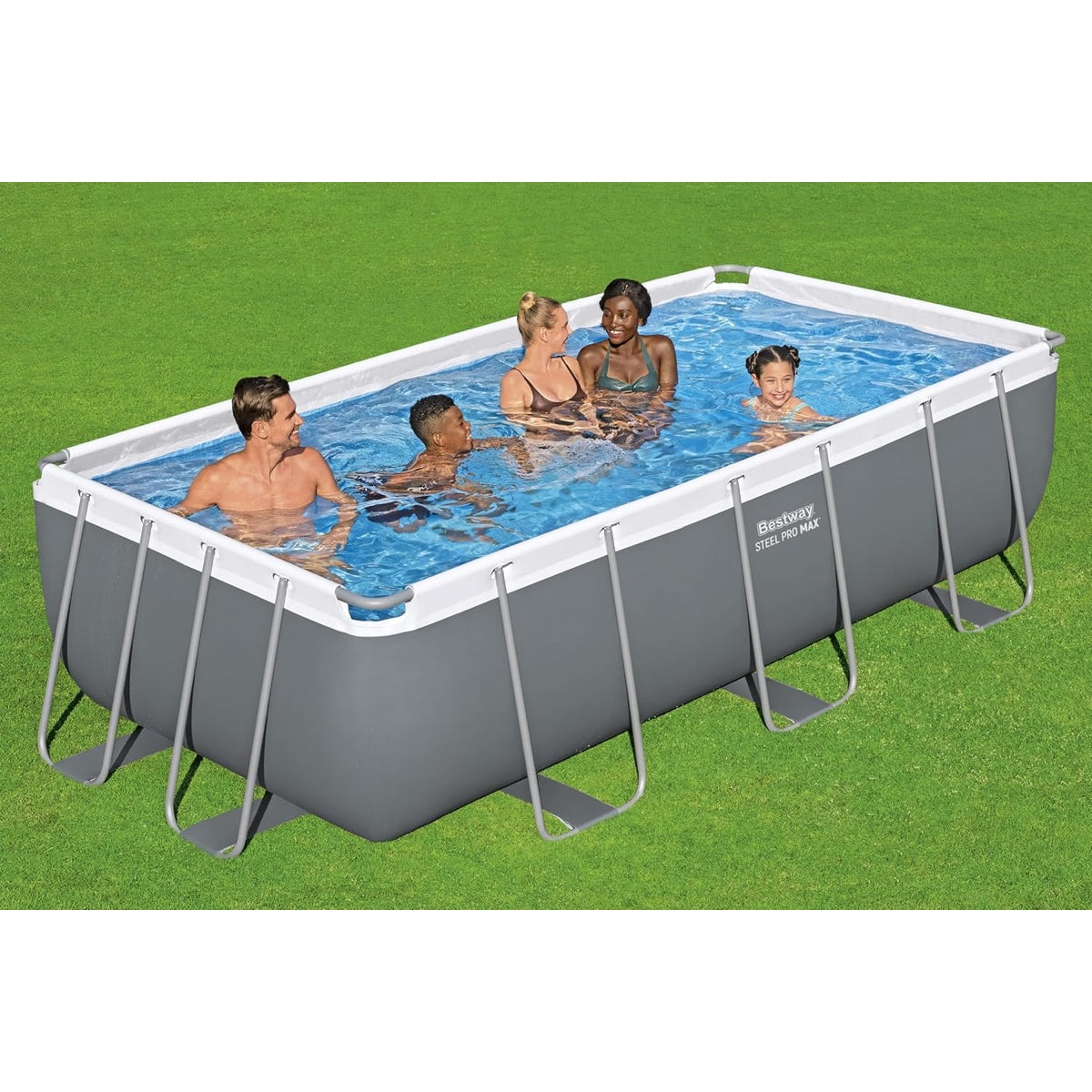 Piscina Power Steel Frame Rettangolare