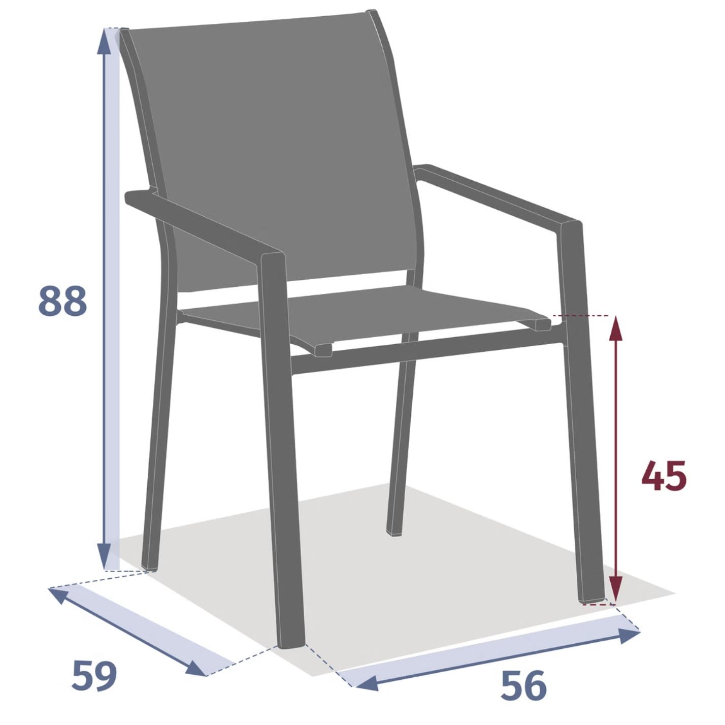Poltrona Essentia Grafite 3