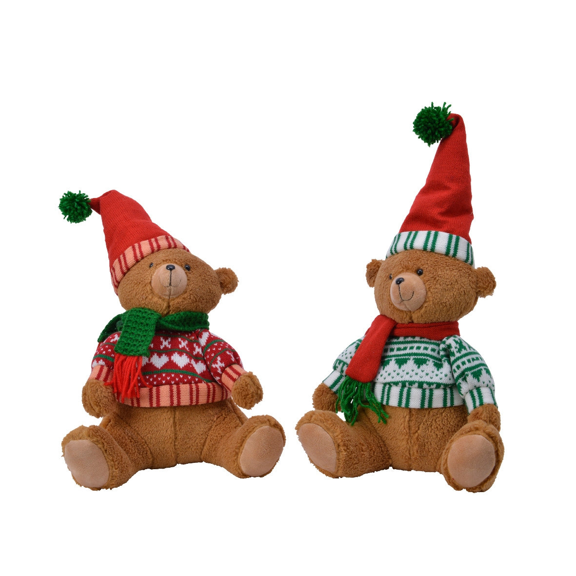 Orsetto cappello e maglia 45 cm