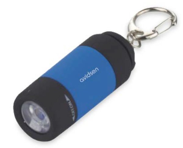 Mini torcia portachiavi a 1 LED
