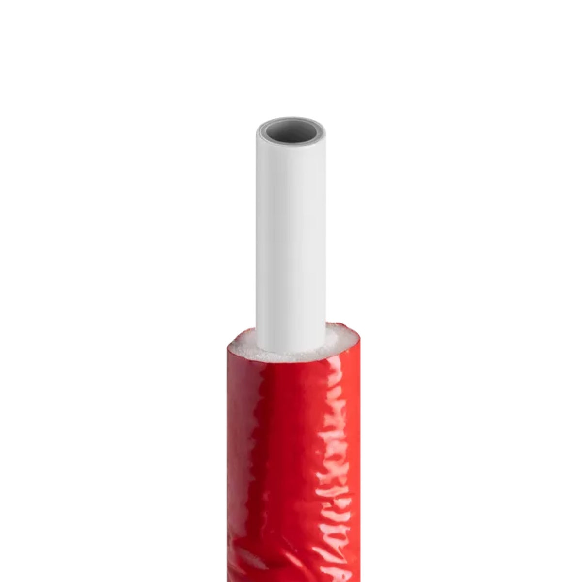 Tubo Multistrato Rivestito Rosso Rotolo 50 m